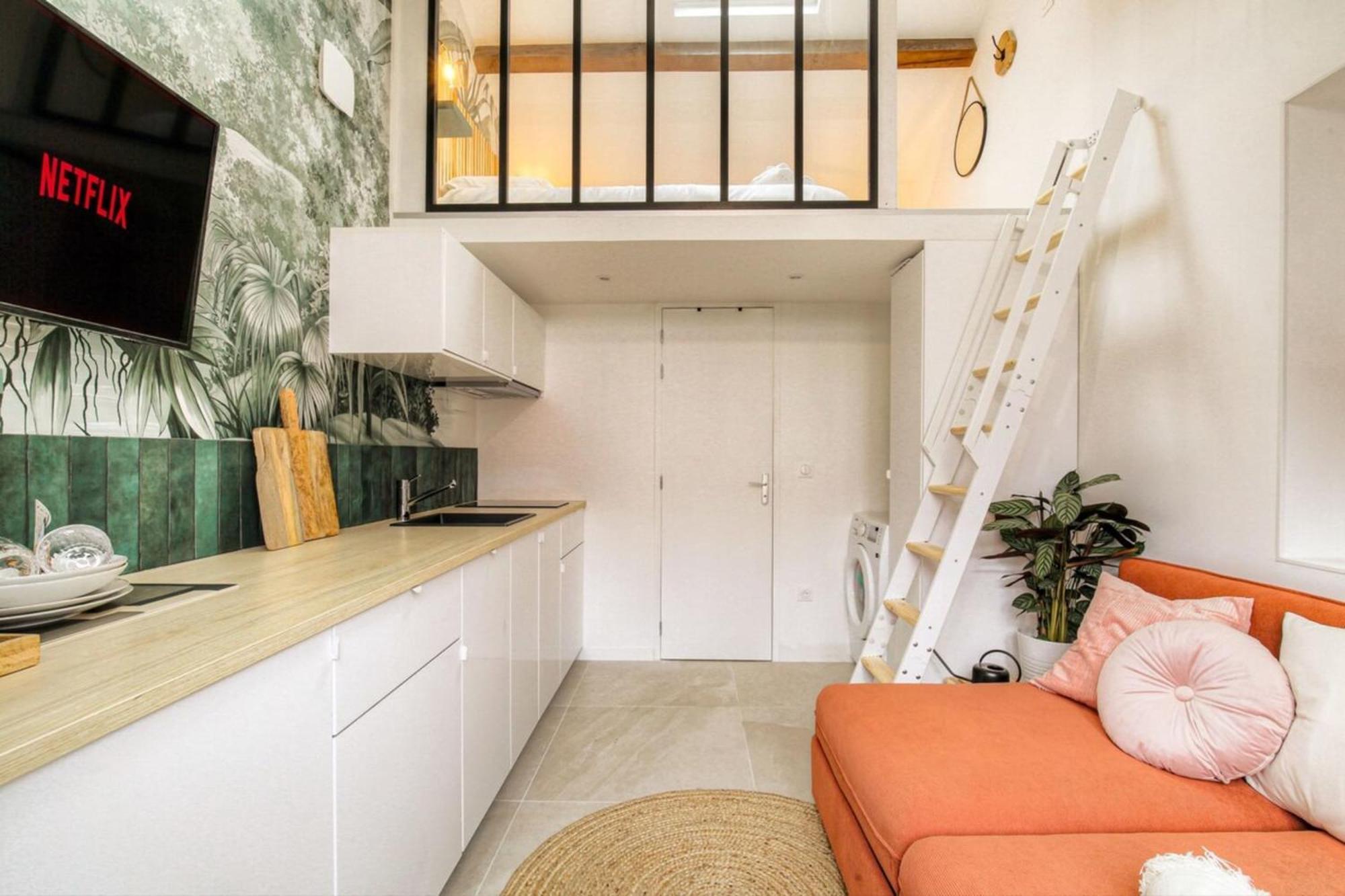 Apartamento Atypique Et Reposant Avec Parking Gratuit Villeurbanne Exterior foto